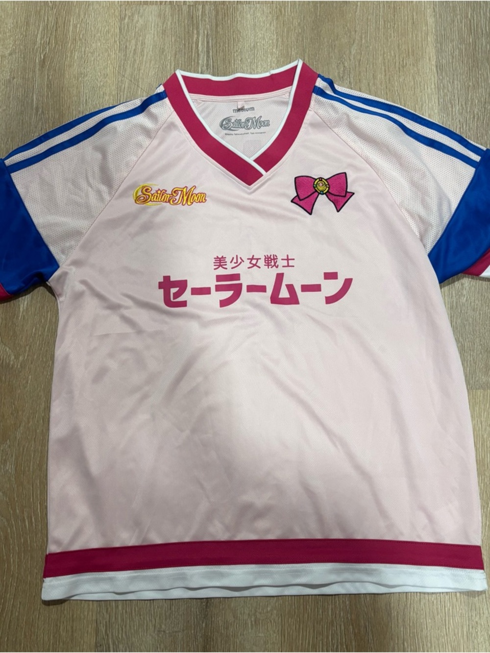 Sailor Moon  Pink Graphic Jersey Top